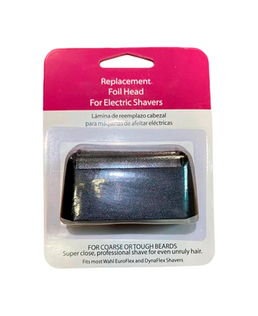 REPLACEMENT FOIL HEAD BURGUNDY AND SILVER / VINO MALLA PLATA