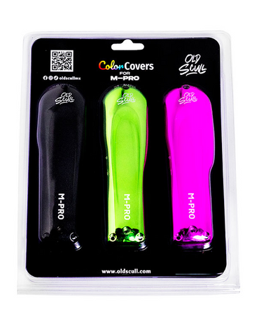 OLD SCULL M-PRO TRIO COVERS ROSA /GRIS/VERDE METALICOS
