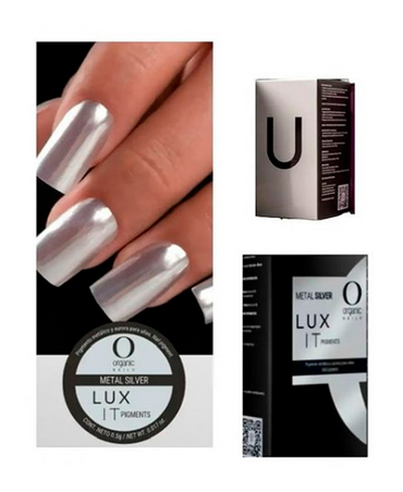 ORGANIC PIGMENTO LUX IT METAL SILVER 0.50 GRS.