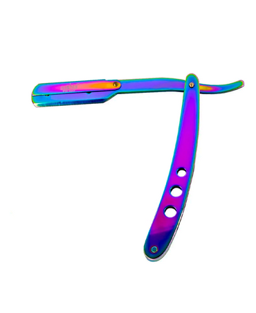 PAKITAL AASHTA PORTANAVAJA PB927 METAL ARCOIRIS USA MITAD DE NAVAJA