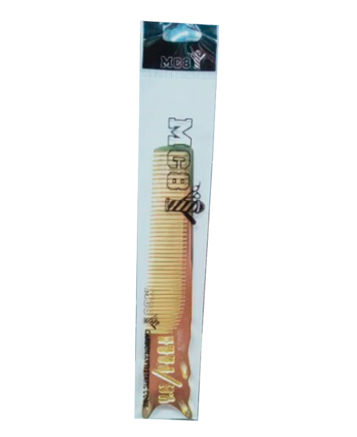 MC8 PEINE RECTO METAL DORADO PF3490