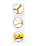 AASHTA KIT 2 TIJERAS DORADA CORTE/ENTRESACAR 6.5 PICBSK09