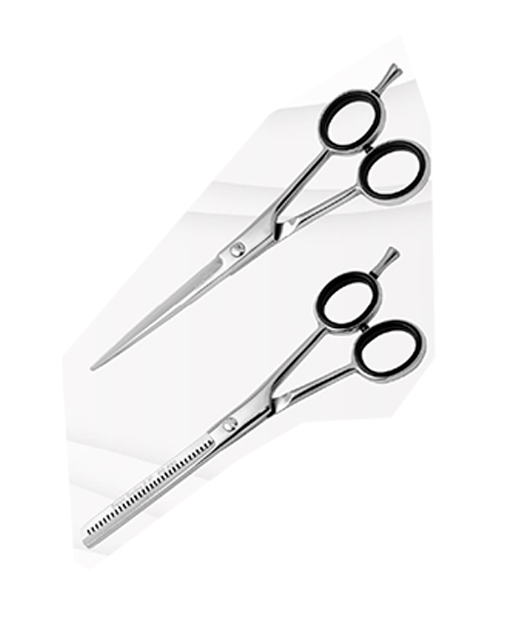 AASHTA KIT 2 TIJERAS PLATA CORTE/ENTRESACAR 6.5 (PS627/PS628) PICBSK12