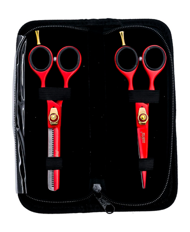 PAKITAL AASHTA ESTUCHE TIJERAS 5.5" MOD. ROJO 312 Y 313 PICBSK41
