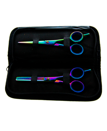 PAKITAL AASHTA ESTUCHE TIJERAS ARCOIRIS 5.5" MOD. 833 Y 834 PICBSK67 TORNASOL