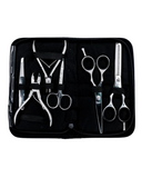 ACHA ESTUCHE TIJERAS C/MANICURE Y PEDICURE CROMADO PICBSQ-302