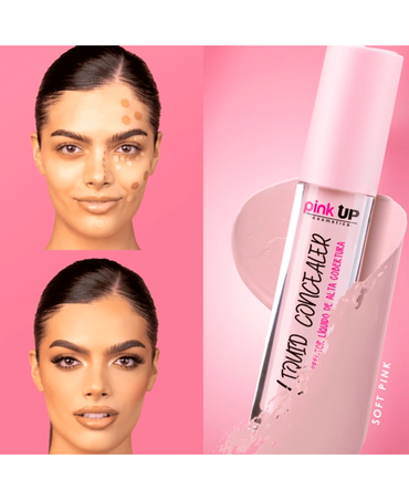 PINK UP LIQUID CONCEALER PKLLC801 SOFT PINK
