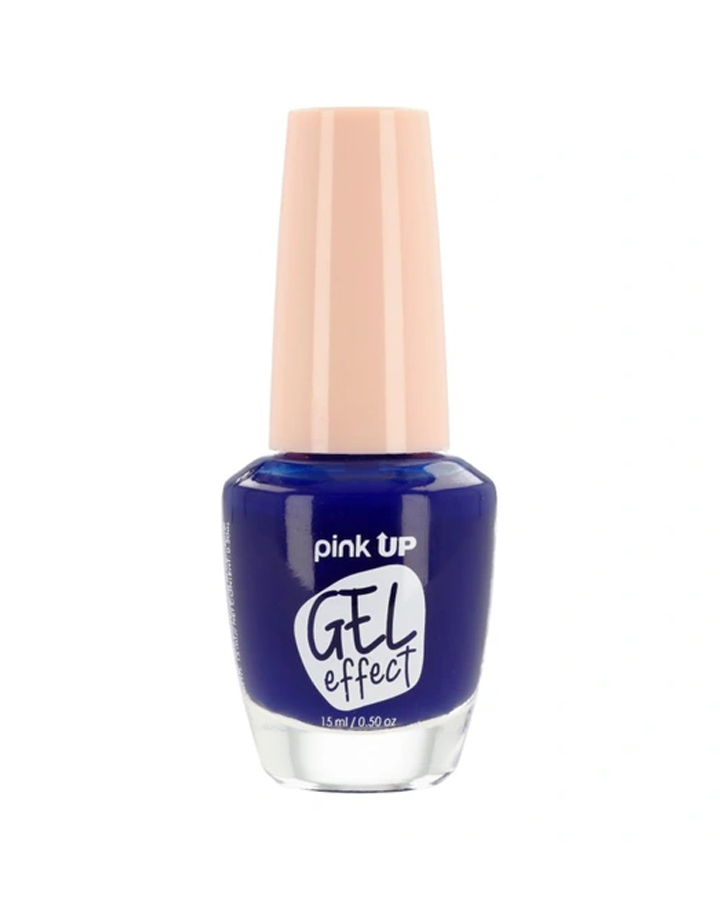 PINK UP GEL EFFECT ESMALTE PARA UÑAS #33 GEL AZUL PKN33