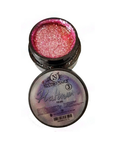 STUDIO NAILS GEL DE DISEÑO PLATINUM #3
