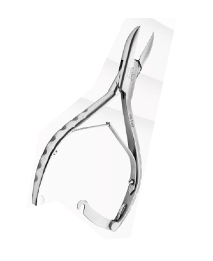 AASHTA ALICATE PARA CUTICULA DOBLE MUELLE CON SEGURO PN-1047