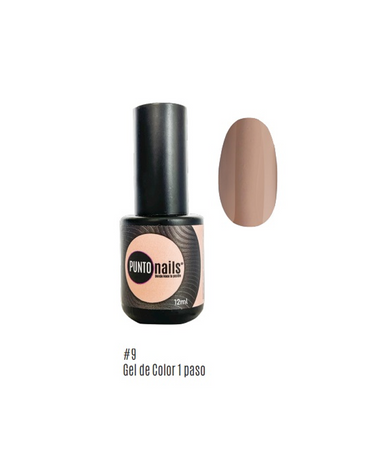 PUNTO NAILS GEL 1 PASO 12 ML. 09 PEARL