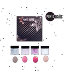 PUNTO NAILS COLECCION ACRILICO SNOW 4 PZAS.