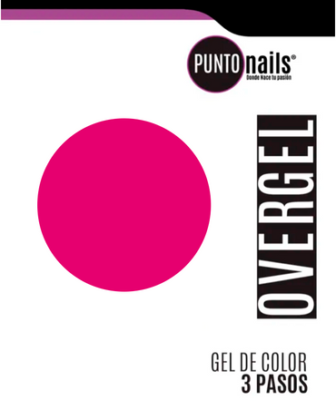 PUNTO NAILS OVERGEL 12 ML. #126 MAGENTA MATTE
