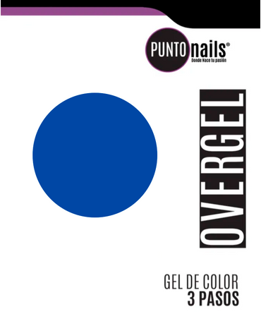 PUNTO NAILS OVERGEL 12 ML. #144 AZUL ESTUARIO 12 ML.