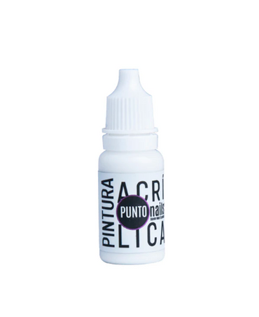 PUNTO NAILS PINTURA ACRILICA 02 BLANCO