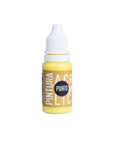 PUNTO NAILS PINTURA ACRILICA 05 AMARILLO