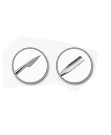 AASHTA BISTURI CON EMPUJADOR LARGO DE CUTICULA PS-522