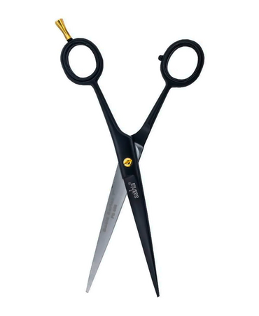 PAKITAL AASHTA TIJERA PELUQUERO BASICO ACERO INOXIDABLE 7" PS 856 NEGRO
