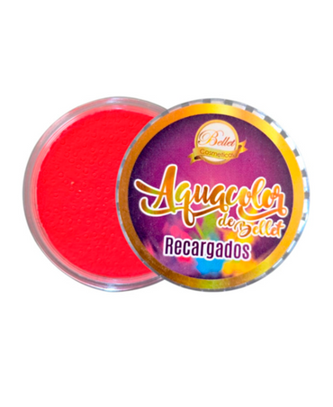 BELLET AQUACOLOR GRANDE 60 GRS. ROJO SANGRE RECARGADO