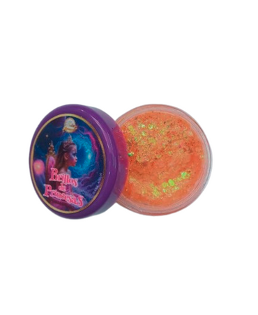 BELLET BRILLOS DE PRINCESAS NARANJA NEON