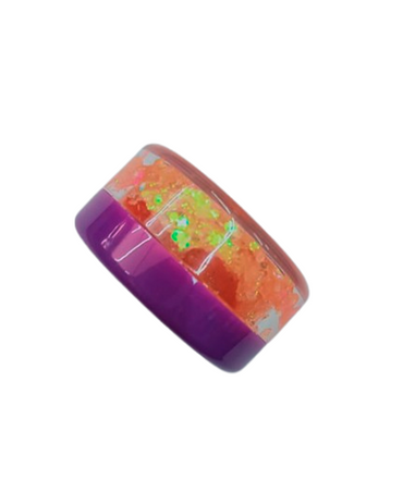 BELLET BRILLOS DE PRINCESAS NARANJA NEON
