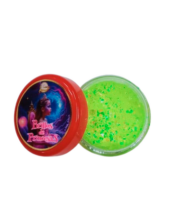 BELLET BRILLOS DE PRINCESAS AMARILLO NEON