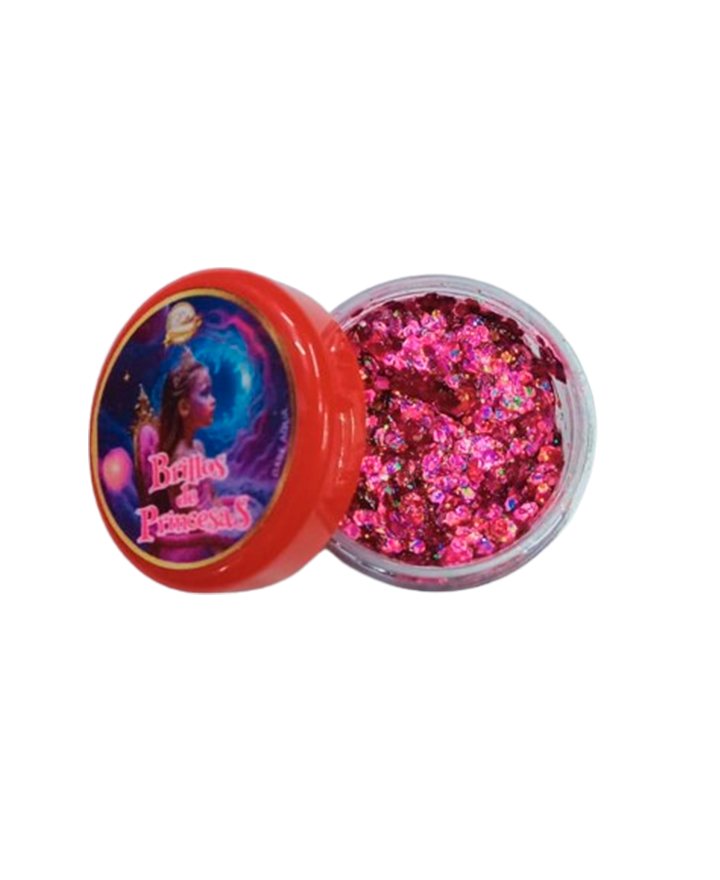 BELLET BRILLOS DE PRINCESAS FIUSHA METALICO