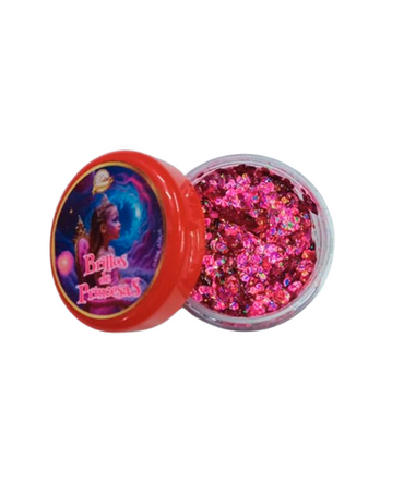 BELLET BRILLOS DE PRINCESAS FIUSHA METALICO