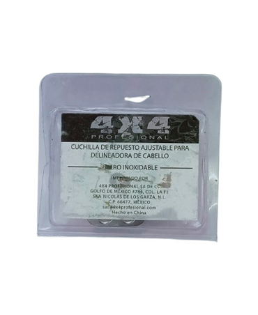 4X4 CUCHILLA TRIMMER ACERO INOXIDABLE