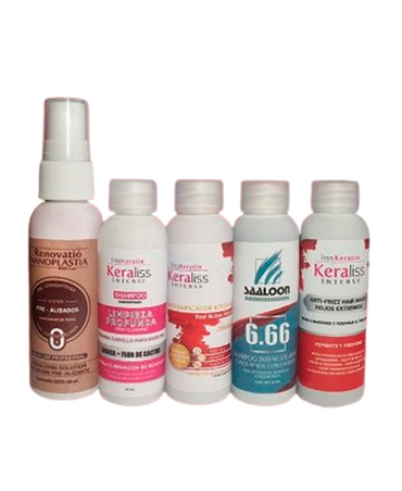 RENOVATIO NANOPLASTIA ROJOS EXTREMOS KIT C/5 PIEZAS 01234