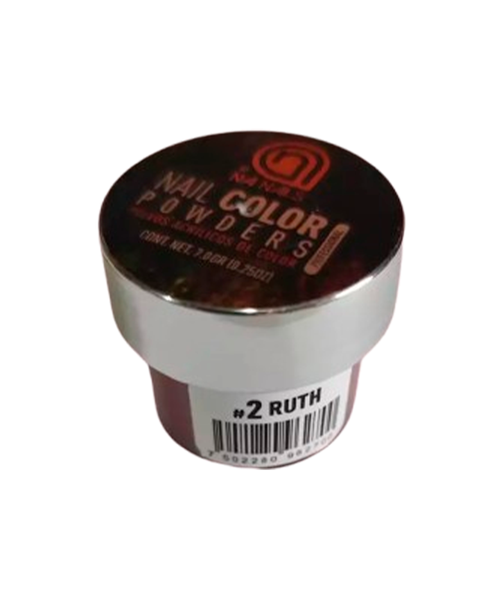 NA POLVO DE COLOR #2 RUTH/ROJO OSCURO 1/4 OZ