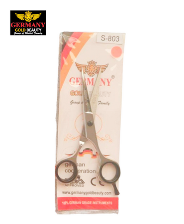 GERMANY TIJERA LINEAL 5 PULGADAS TORNILLO PLATA S-803