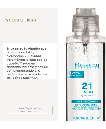 SALERM 21 FINISH SILK PROTEIN 125 ML.