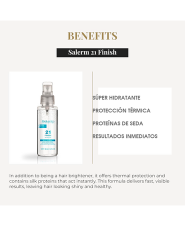 SALERM 21 FINISH SILK PROTEIN 125 ML.