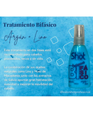 KOLOR SHOT TRATAMIENTO DOS FASES ARGAN LINO 70 ML.