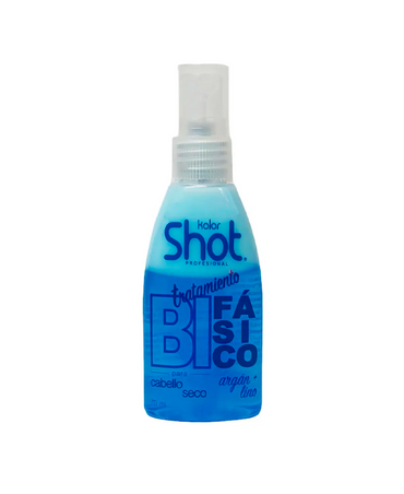KOLOR SHOT TRATAMIENTO DOS FASES ARGAN LINO 70 ML.
