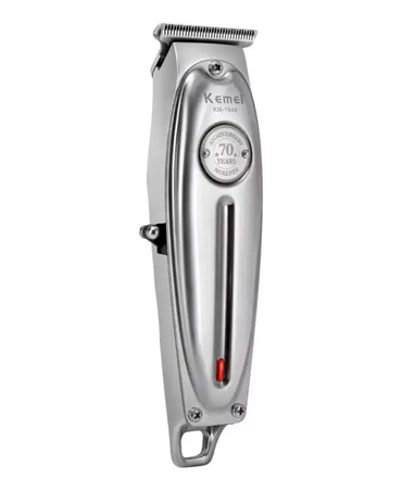 KEMEI 70TH ANNIVERSARY TRIMMER/CLIPPER KM-1949 SILVER