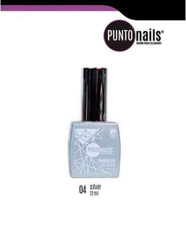 PUNTO NAILS SPIDER GEL 04 SILVER