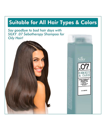 SILKY .07 REMEDY & CARE CUERO CABELLUDO GRASO SHAMPOO LT.
