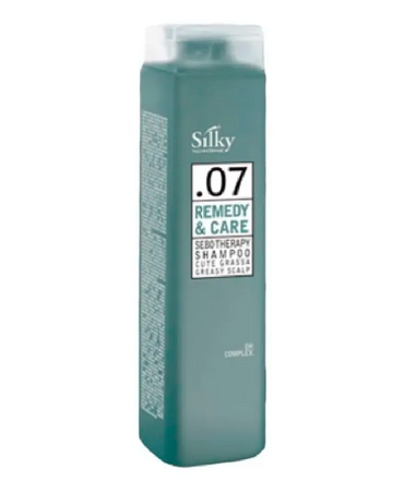 SILKY .07 REMEDY & CARE CUERO CABELLUDO GRASO SHAMPOO LT.