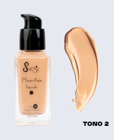 SUESY MAQUILLAJE LIQUIDO TONO 002