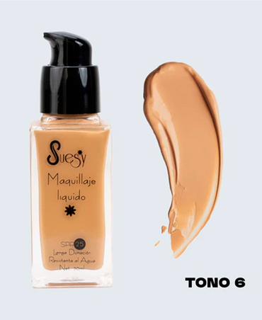 SUESY MAQUILLAJE LIQUIDO TONO 006