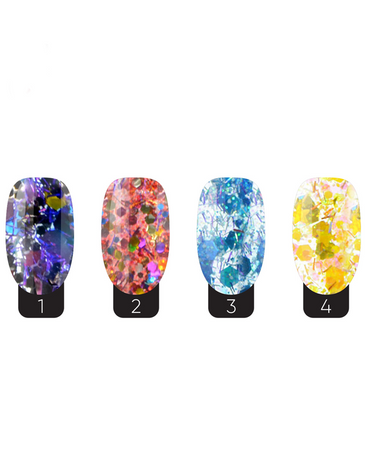 STUDIO NAILS COLECCION ACRILICOS CIRCO DELICO 4 TONOS