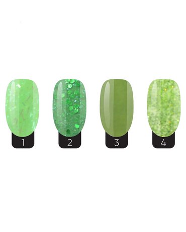 STUDIO NAILS COLECCION ACRILICOS MAYA 4 TONOS