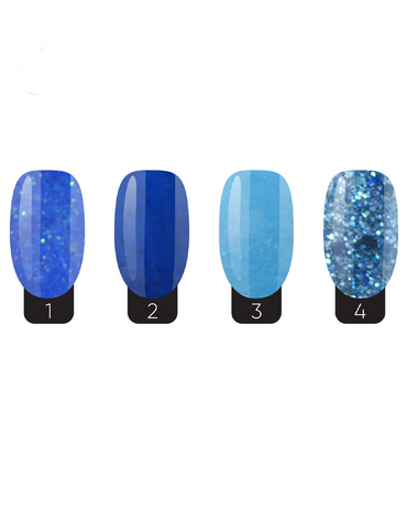 STUDIO NAILS COLECCION ACRILICOS MIKOLOGY 4 TONOS