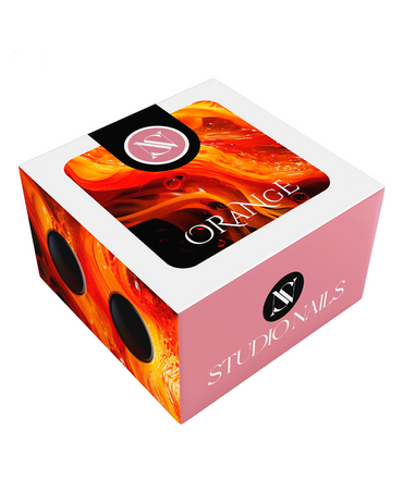 STUDIO NAILS COLECCION ACRILICOS ORANGE 4 TONOS