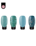 STUDIO NAILS COLECCION ACRILICOS TULUM 4 TONOS