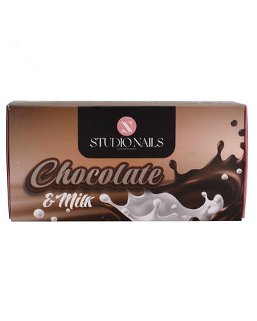 STUDIO NAILS COLECCION ACRILICOS 8 TONOS CHOCOLATE AND MILK