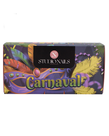 STUDIO NAILS COLECCION ACRILICOS 8 TONOS CARNAVAL