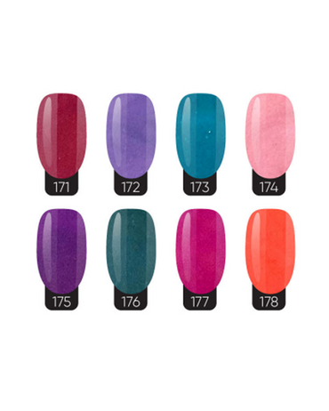 STUDIO NAILS COLECCION ACRILICOS 8 TONOS COLORS